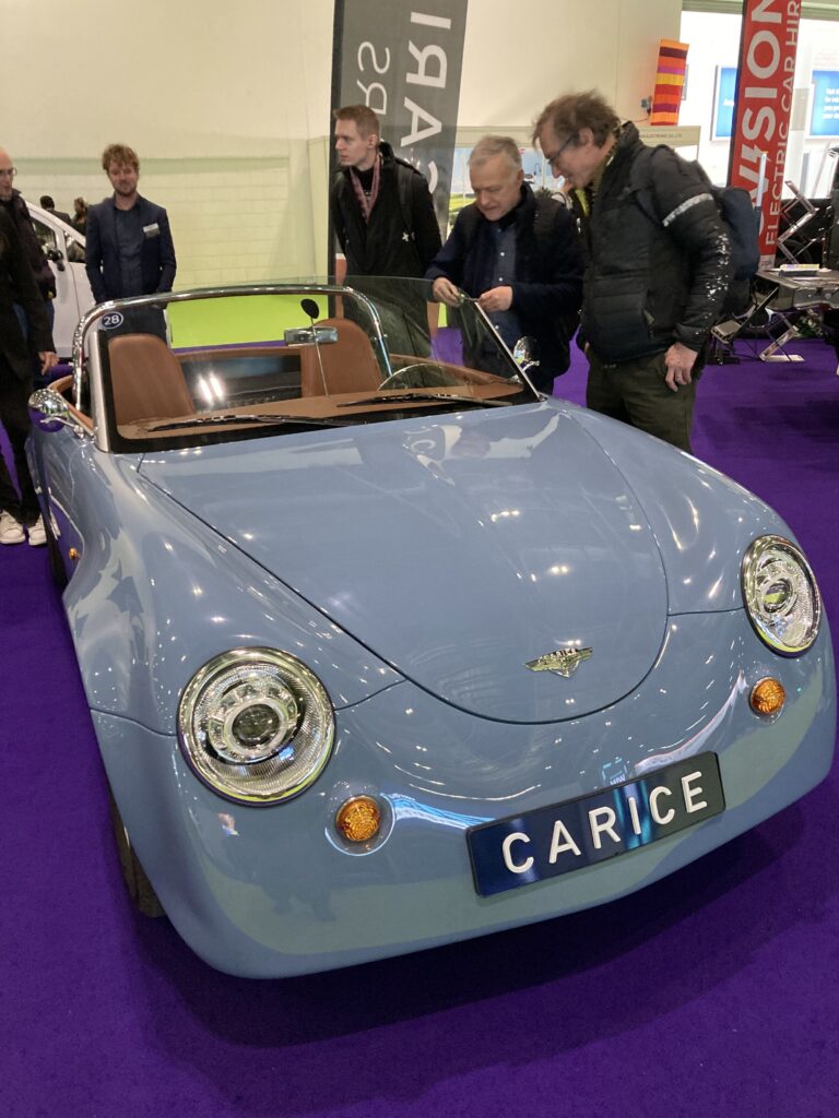 The beautifully designed Carice at Everything Electric London